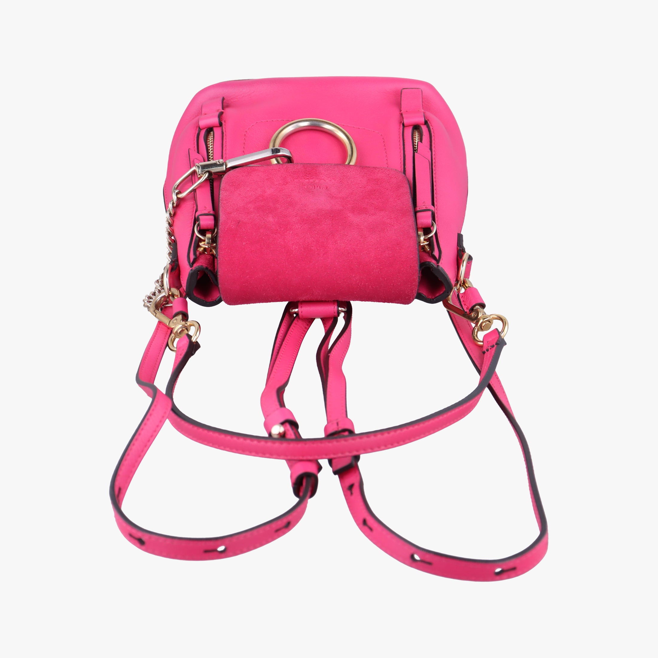 FAYE mini Rose Leather × suede 01 18 75 65フェイ ミニ ローズ レッド レザー×スエード 01 18 75 65