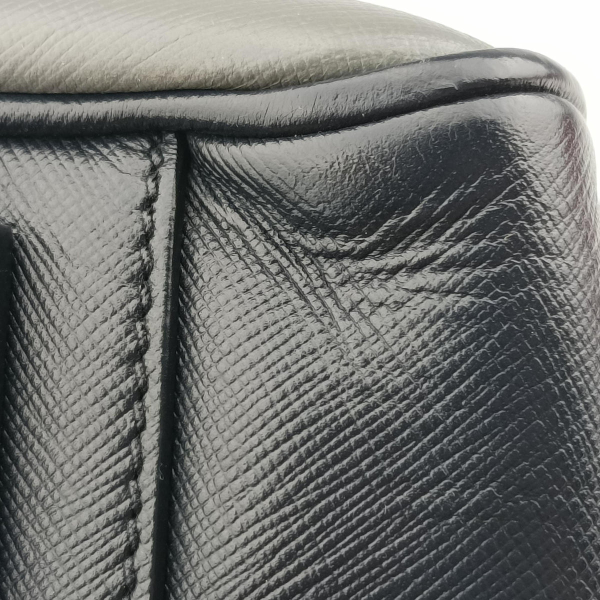 business bag briefcase Grey x Navy SAFFIANO Leather 2VE363 7/A 208ビジネスバッグ ブリーフケース グレー x ネイビー サフィアーノレザー 2VE363 7/A 208