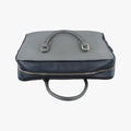business bag briefcase Grey x Navy SAFFIANO Leather 2VE363 7/A 208ビジネスバッグ ブリーフケース グレー x ネイビー サフィアーノレザー 2VE363 7/A 208