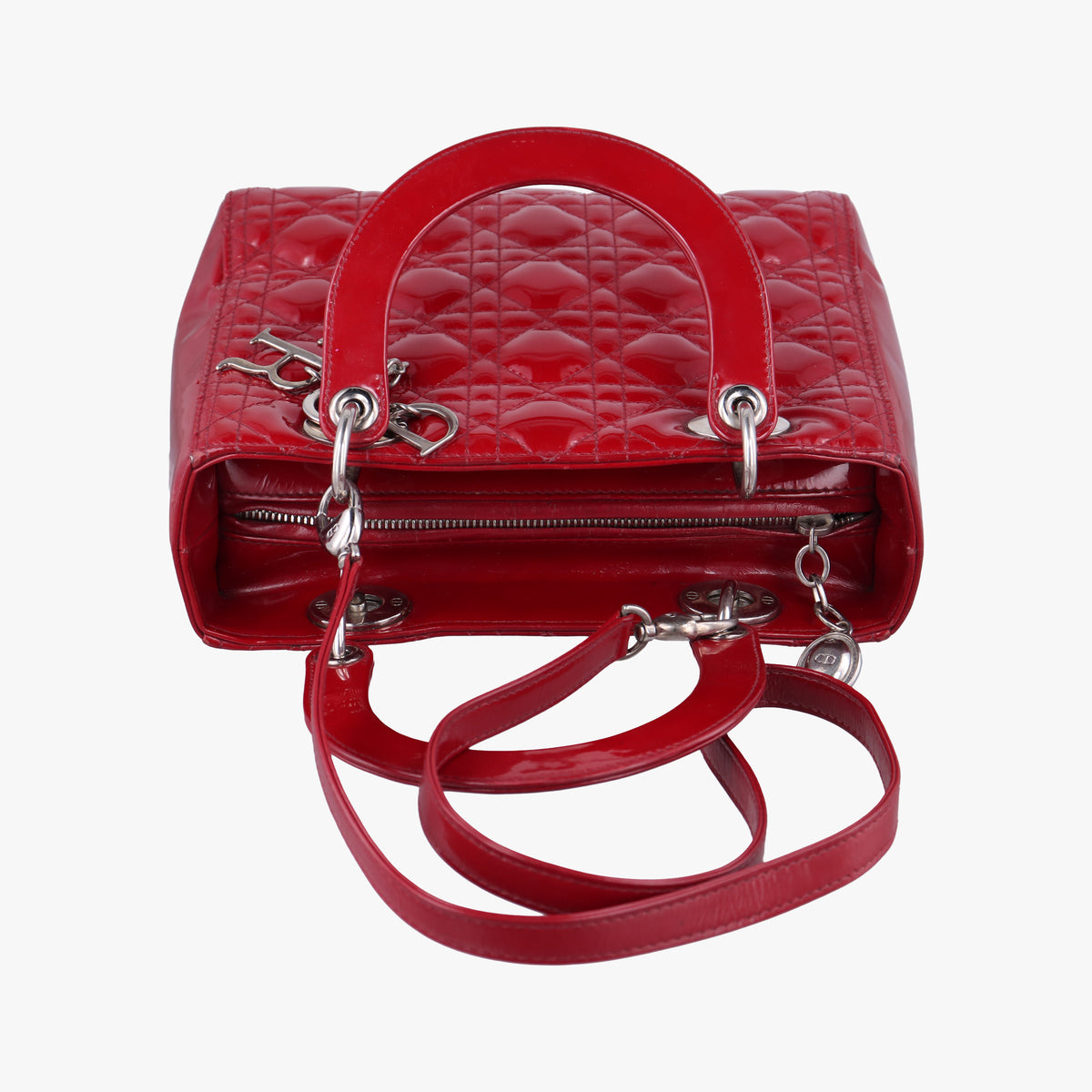 Lady Dior Red Patent 16-BO-0153レディディオール レッド パテント 16-BO-0153