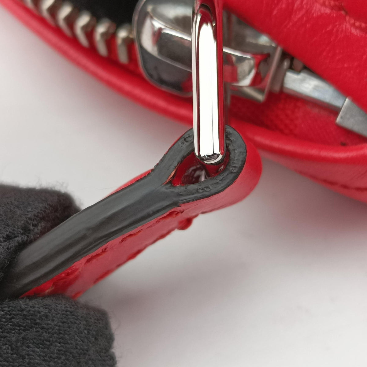 Pandora Red Leather EF G0198パンドラ レッド レザー EF G0198