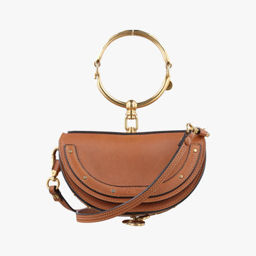 Nile Minaudiere Brown Leather 03-18-99-65ナイル ミノディエール ブラウン レザー 03-18-99-65