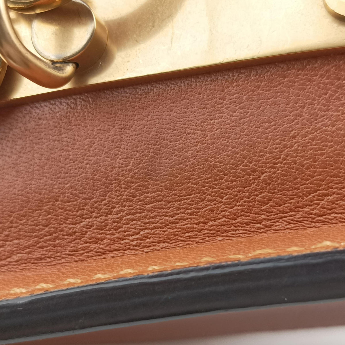 Nile Minaudiere Brown Leather 03-18-99-65ナイル ミノディエール ブラウン レザー 03-18-99-65