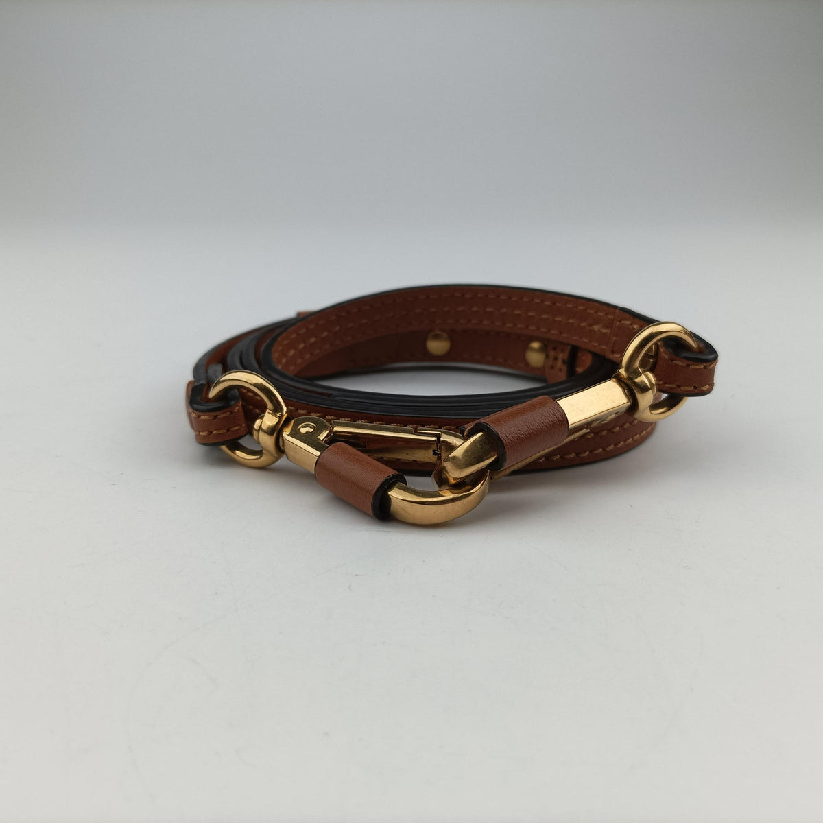 Nile Minaudiere Brown Leather 03-18-99-65ナイル ミノディエール ブラウン レザー 03-18-99-65