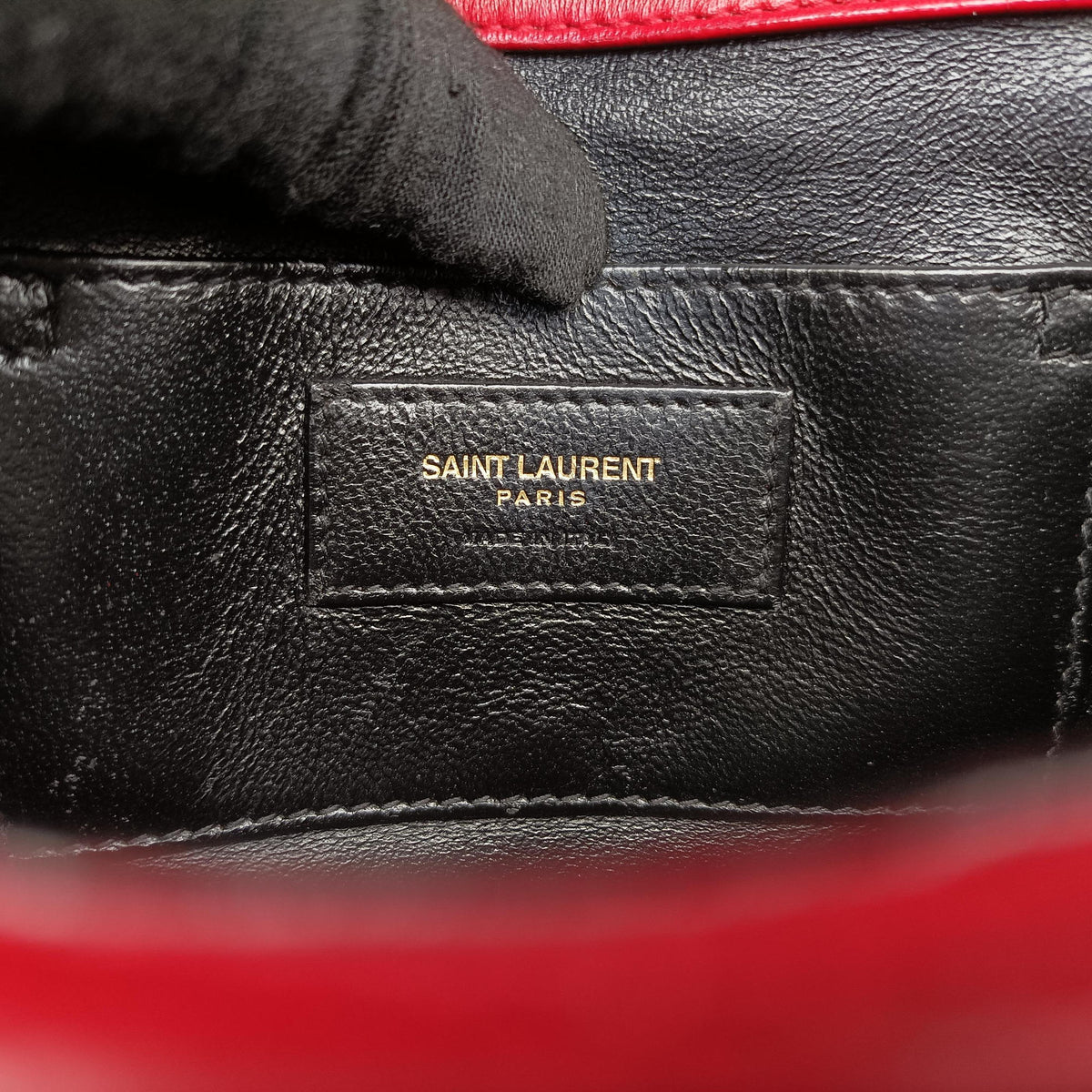 SULPICE Red Leather 532662 YSL532662.0518スルピス レッド レザー 532662 YSL532662.0518