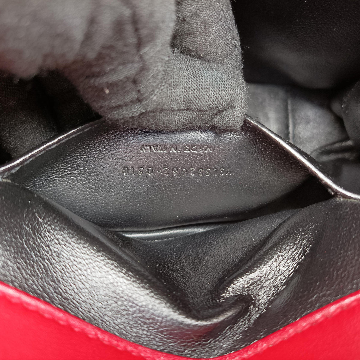 SULPICE Red Leather 532662 YSL532662.0518スルピス レッド レザー 532662 YSL532662.0518