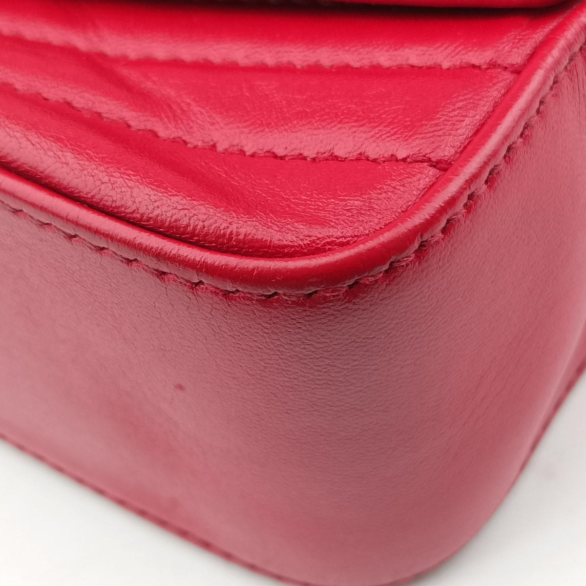 SULPICE Red Leather 532662 YSL532662.0518スルピス レッド レザー 532662 YSL532662.0518