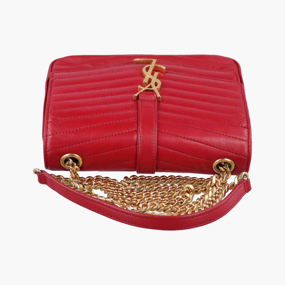 SULPICE Red Leather 532662 YSL532662.0518スルピス レッド レザー 532662 YSL532662.0518