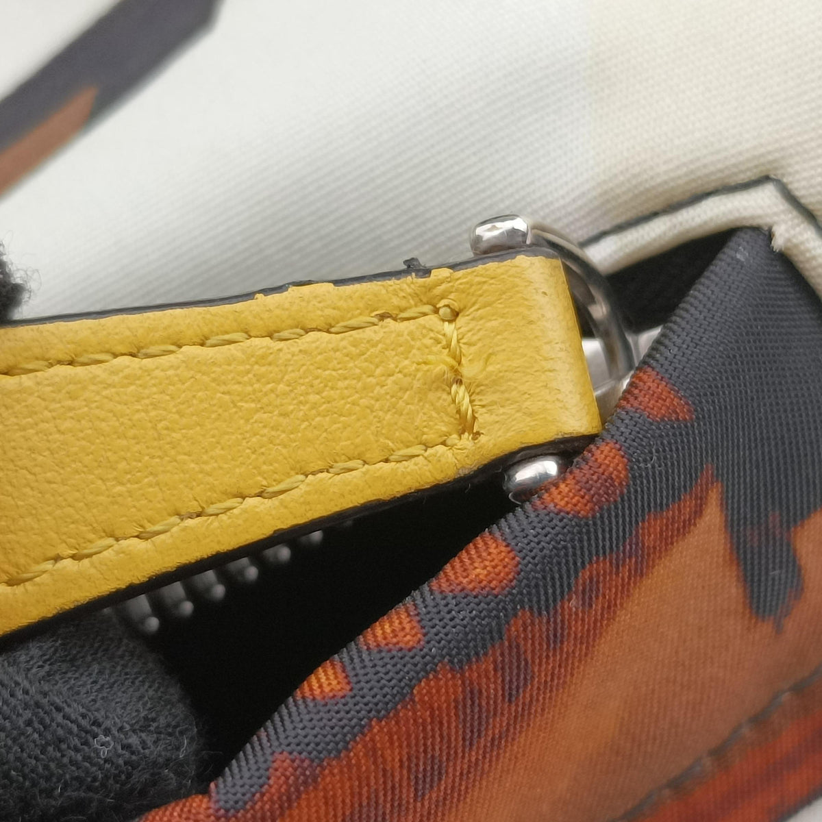 Karl CollageMulticolorNylon × Leather7VZ042 A91M 199-0501カールコラージュマルチカラーナイロン × レザー7VZ042 A91M 199-0501