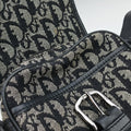 Trotter Black Jacquard×Leather 02RU 0043ロッター ブラック ジャガード×レザー 02RU 0043