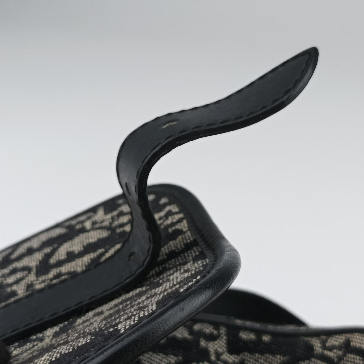 Trotter Black Jacquard×Leather 02RU 0043ロッター ブラック ジャガード×レザー 02RU 0043