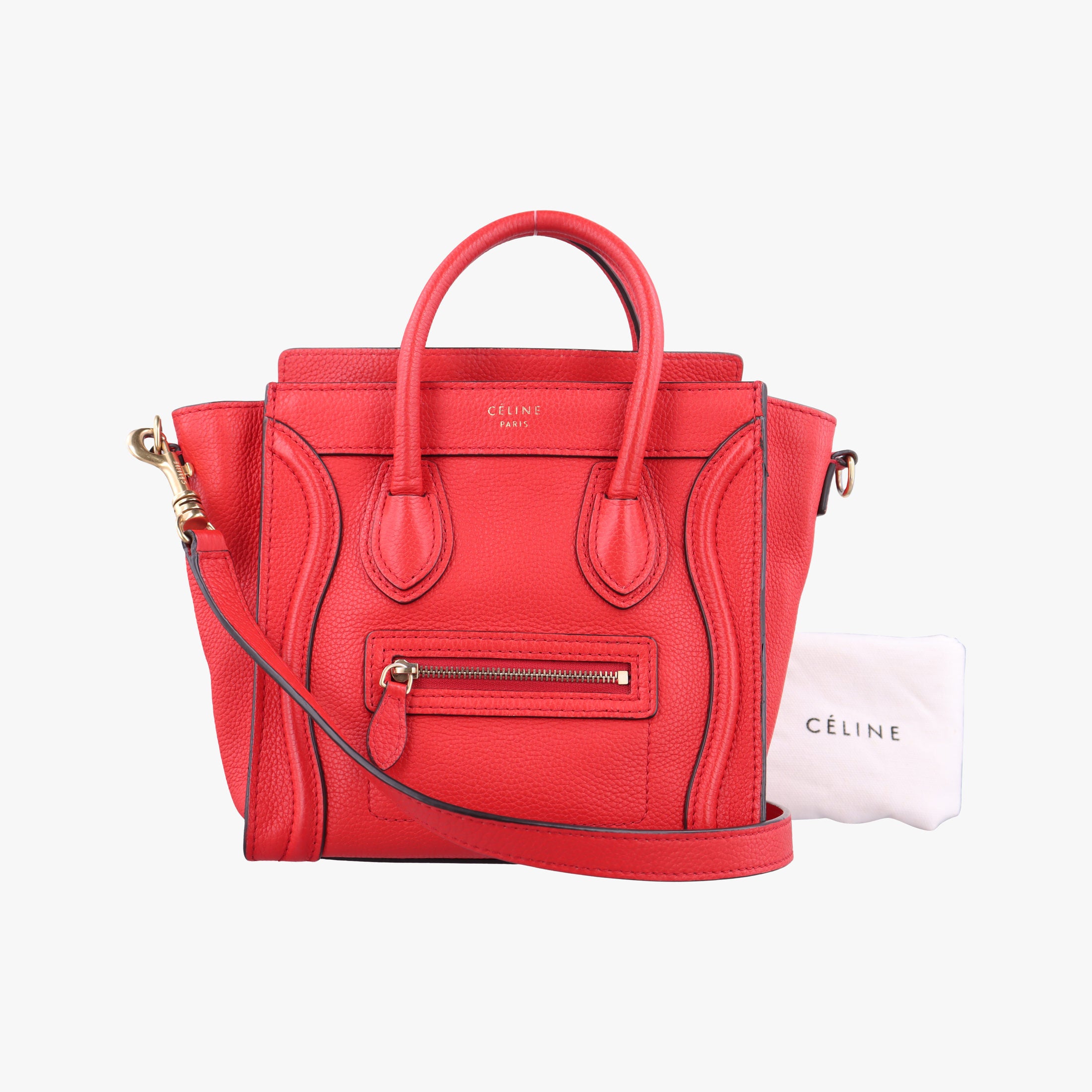 luggage nano shopper Red Leather S-SA-0191 S-MM-1111ラゲージナノショッパー レッド レザー S-SA-0191 S-MM-1111