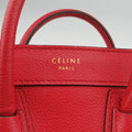 luggage nano shopper Red Leather S-SA-0191 S-MM-1111ラゲージナノショッパー レッド レザー S-SA-0191 S-MM-1111