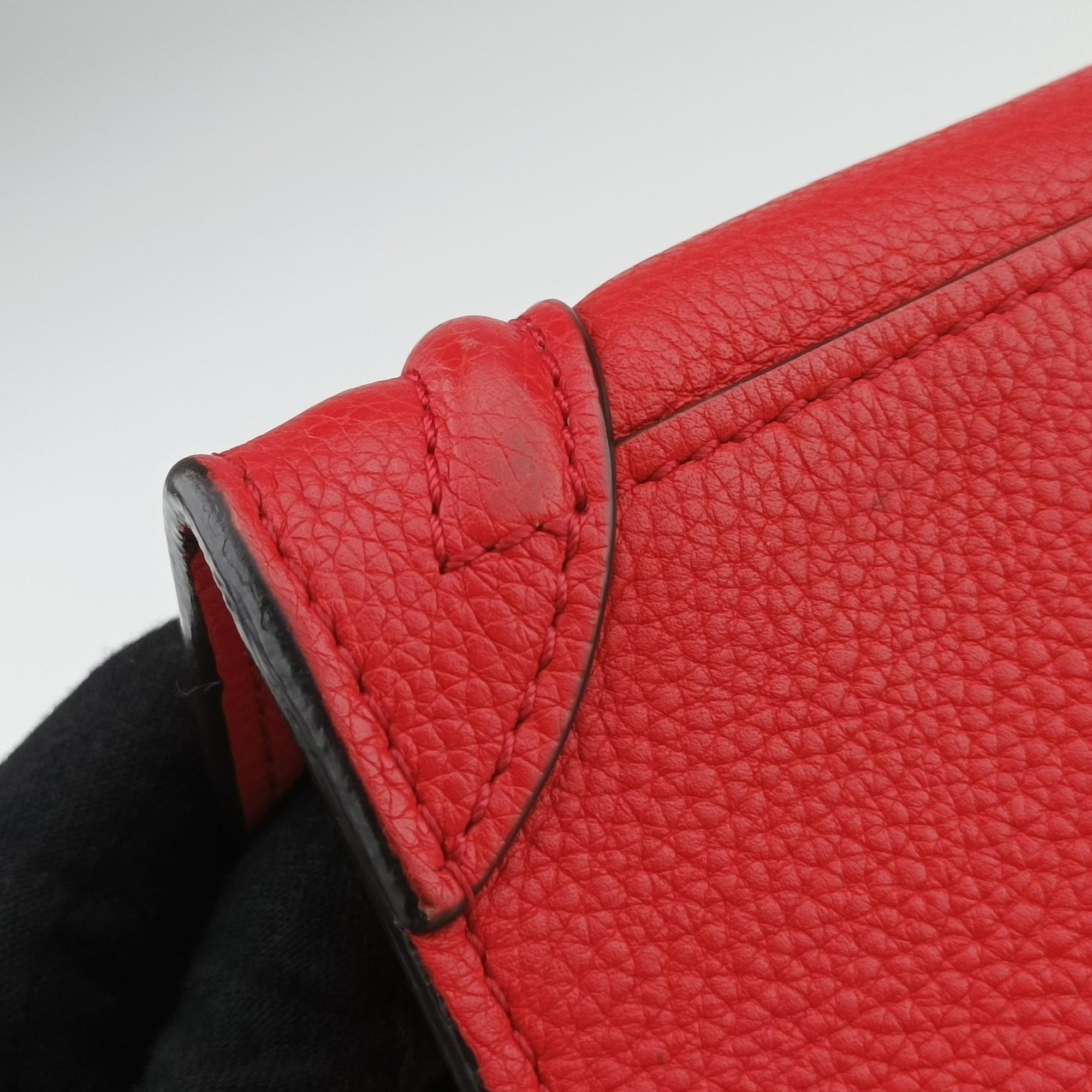 luggage nano shopper Red Leather S-SA-0191 S-MM-1111ラゲージナノショッパー レッド レザー S-SA-0191 S-MM-1111