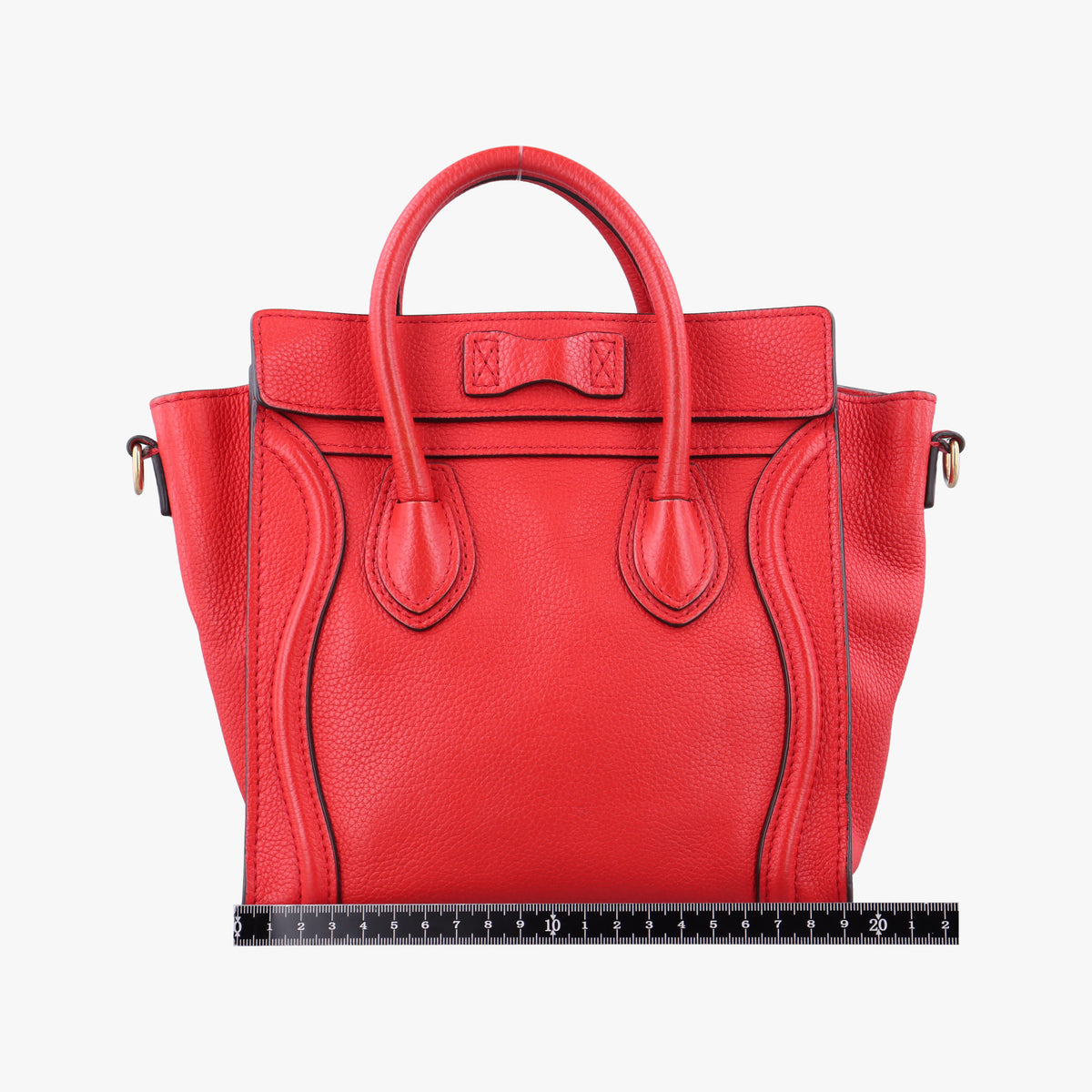 luggage nano shopper Red Leather S-SA-0191 S-MM-1111ラゲージナノショッパー レッド レザー S-SA-0191 S-MM-1111