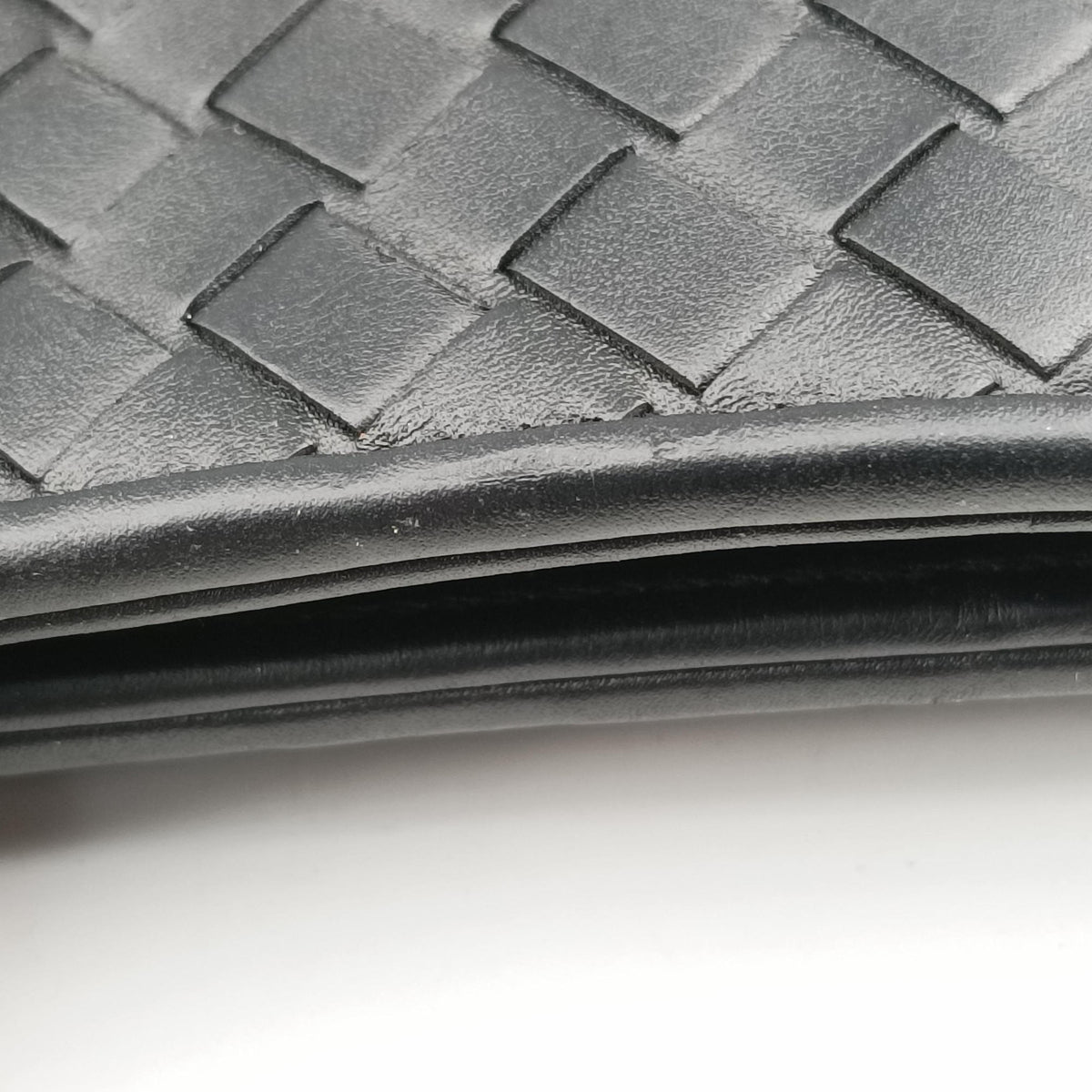 Intrecciato Black lambskin B03115746Xイントレチャート ブラック ラムスキン B03115746X