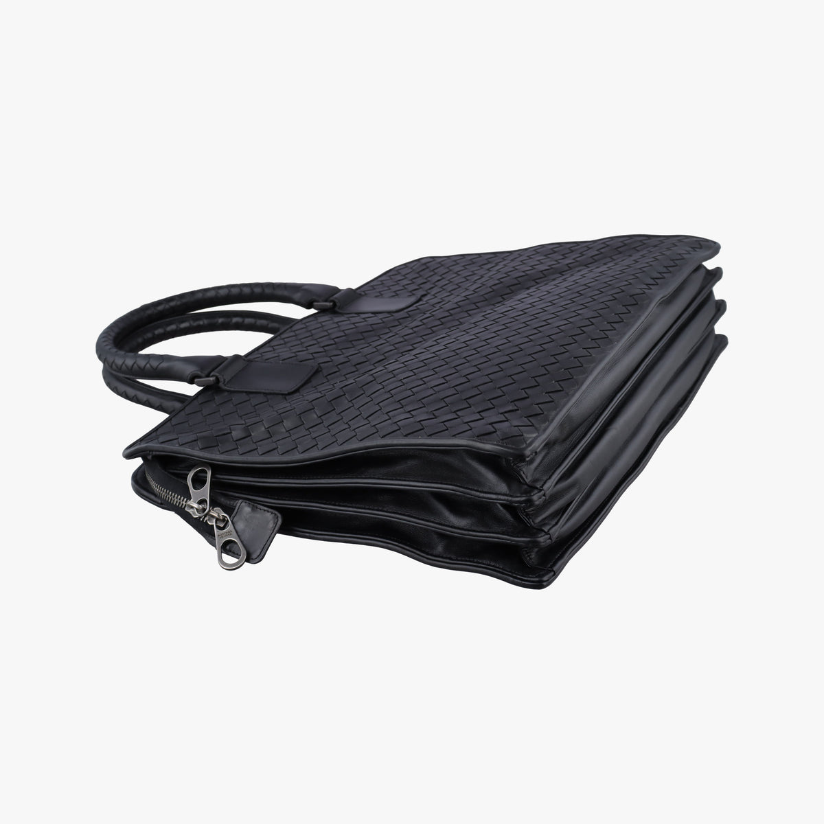 Intrecciato Black lambskin B03115746Xイントレチャート ブラック ラムスキン B03115746X