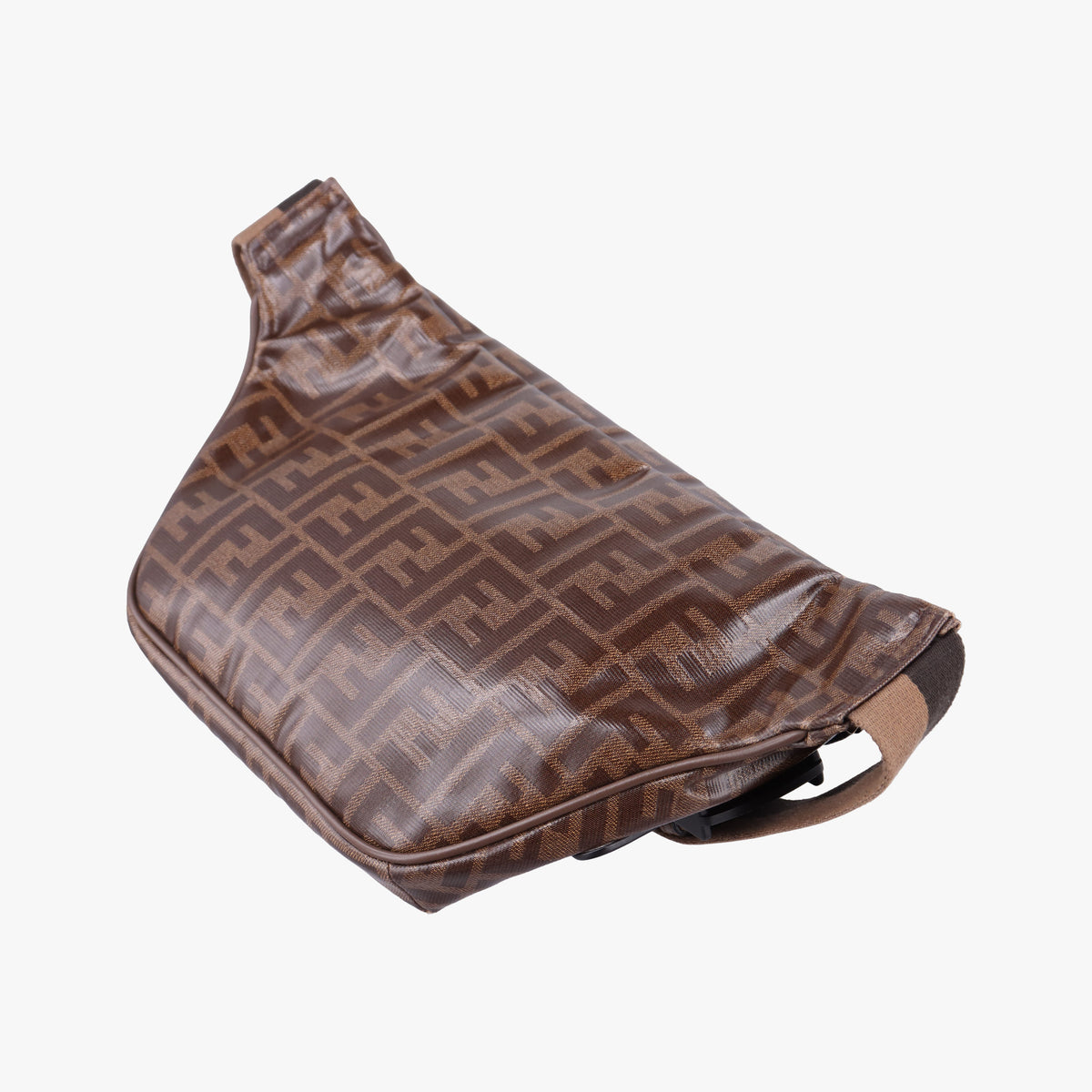 Fila Collaboration Zucca Pattern Logomania Brown PVC coated canvas 7VA434 7VA434 A5N7 198-8241ズッカ柄 ダイアゴナル FILAコラボ ブラウン PVCコーティングキャンバス 7VA434 7VA434 A5N7 198-8241