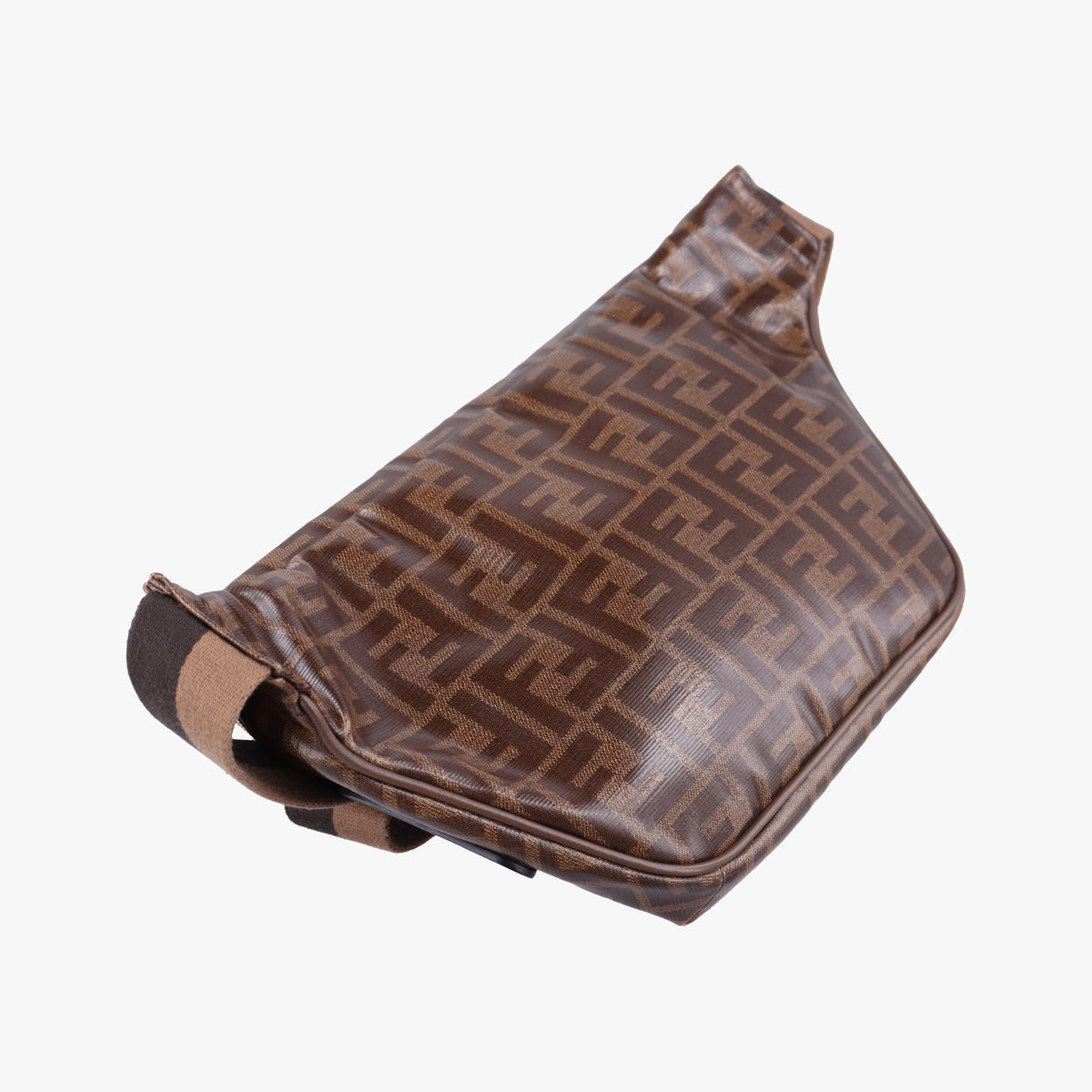 Fila Collaboration Zucca Pattern Logomania Brown PVC coated canvas 7VA434 7VA434 A5N7 198-8241ズッカ柄 ダイアゴナル FILAコラボ ブラウン PVCコーティングキャンバス 7VA434 7VA434 A5N7 198-8241