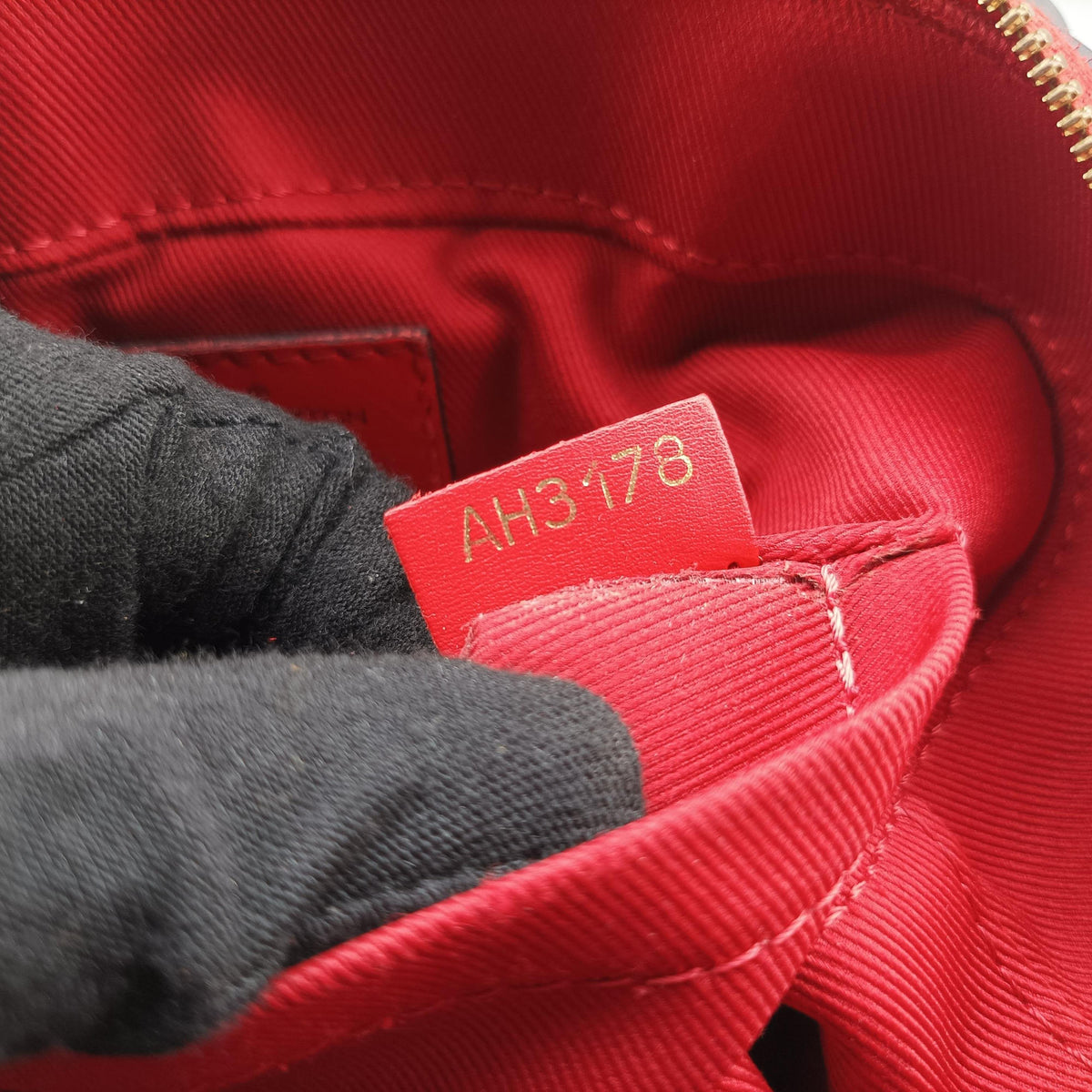 SAINTONGE brown×COQUELICOT Monogram Canvas×calf leather M43556 AH3178サントンジュ モノグラム/ブラウン×コクリコ モノグラムキャンバス×カーフレザー M43556 AH3178
