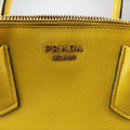 Cuir Top Handle Yellow SAFFIANO Leather BL0902 117クイール トップ ハンドル イエロー サフィアーノレザー BL0902 117