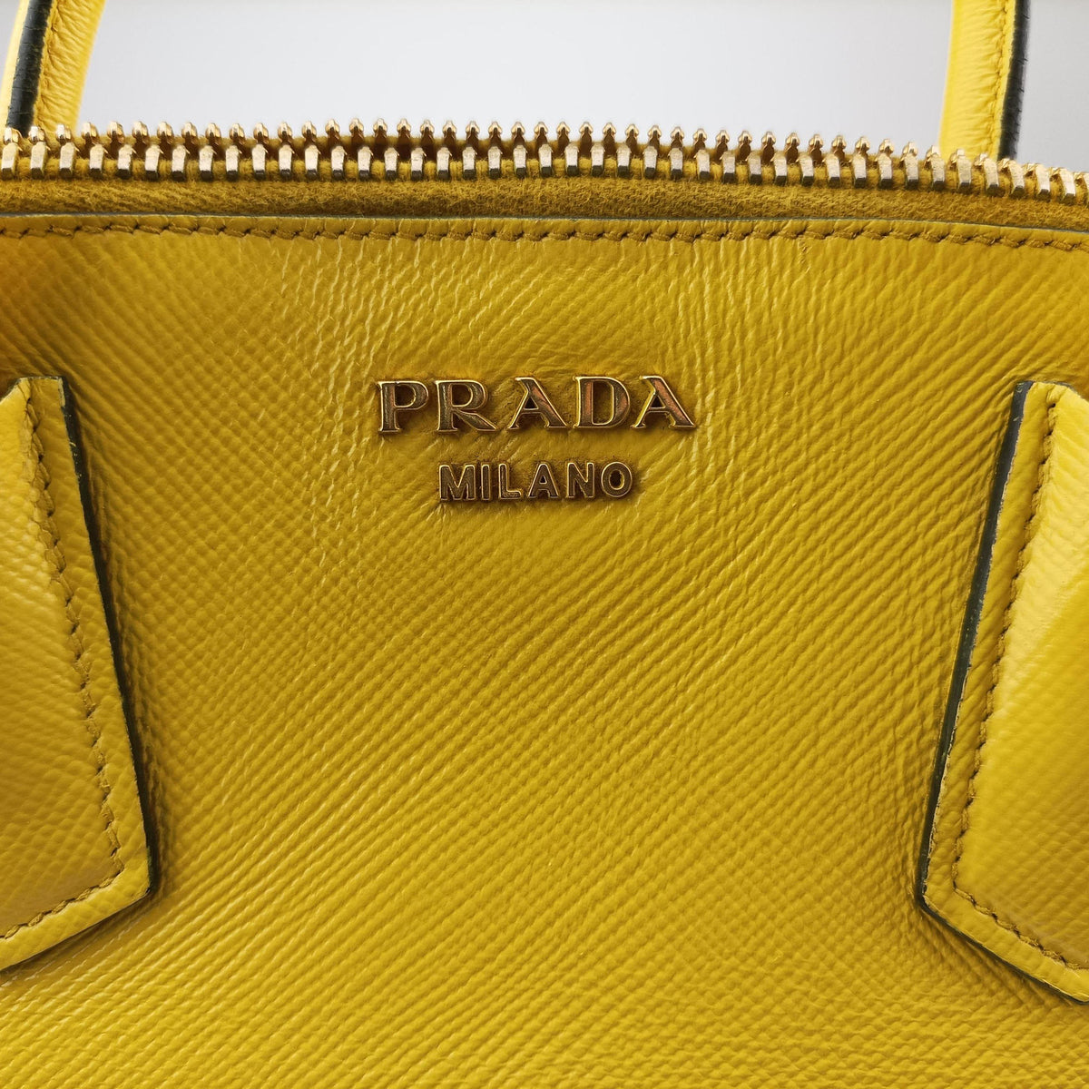 Cuir Top Handle Yellow SAFFIANO Leather BL0902 117クイール トップ ハンドル イエロー サフィアーノレザー BL0902 117
