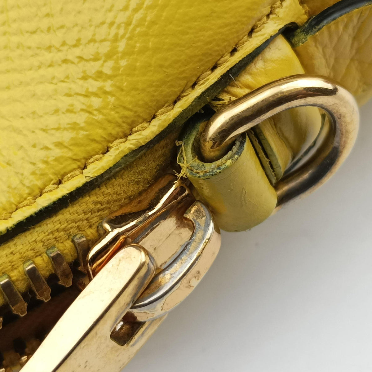 Cuir Top Handle Yellow SAFFIANO Leather BL0902 117クイール トップ ハンドル イエロー サフィアーノレザー BL0902 117