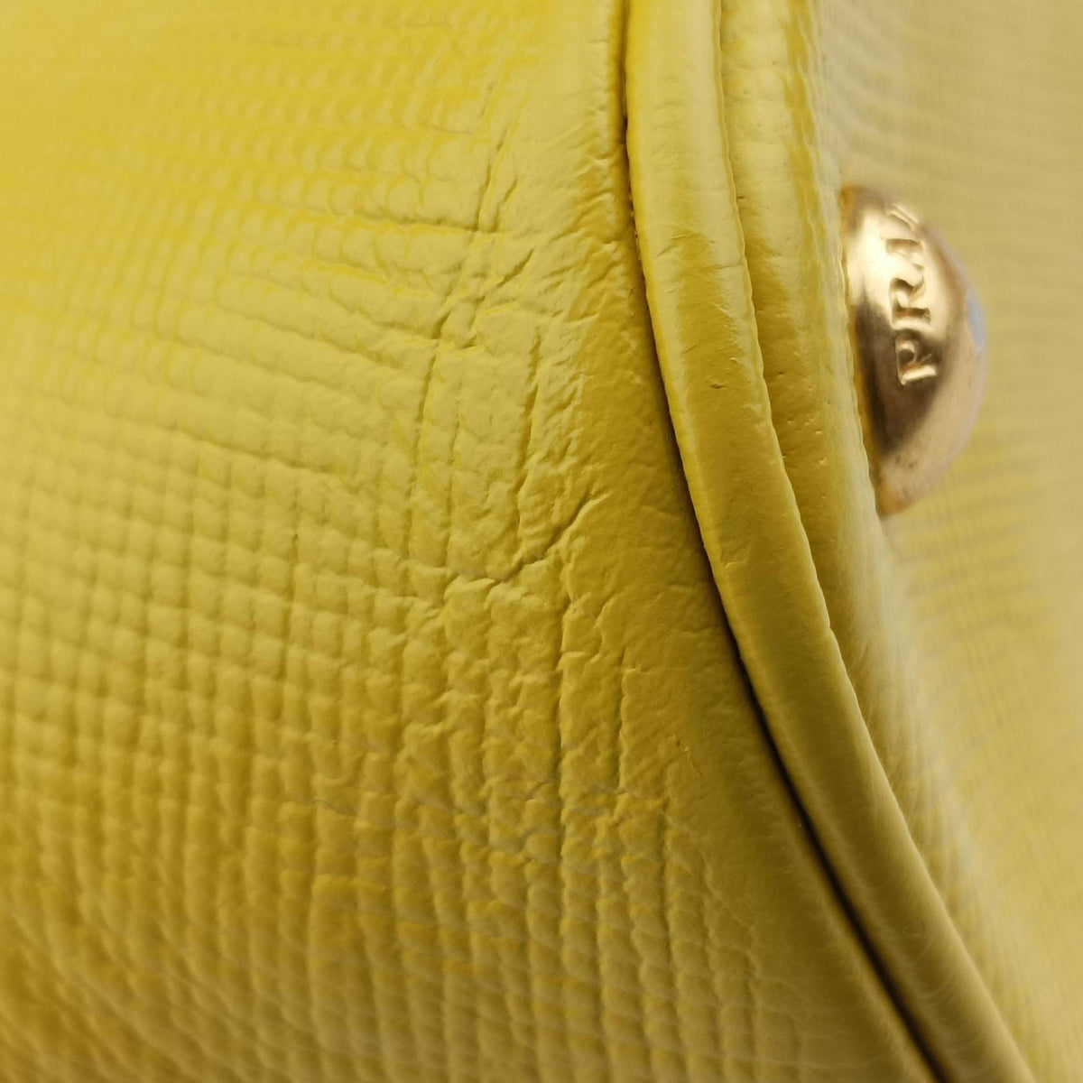 Cuir Top Handle Yellow SAFFIANO Leather BL0902 117クイール トップ ハンドル イエロー サフィアーノレザー BL0902 117