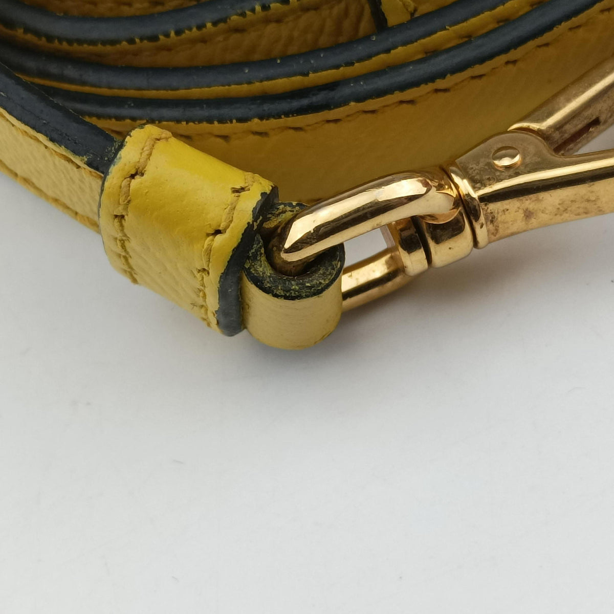 Cuir Top Handle Yellow SAFFIANO Leather BL0902 117クイール トップ ハンドル イエロー サフィアーノレザー BL0902 117