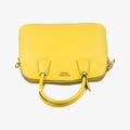 Cuir Top Handle Yellow SAFFIANO Leather BL0902 117クイール トップ ハンドル イエロー サフィアーノレザー BL0902 117