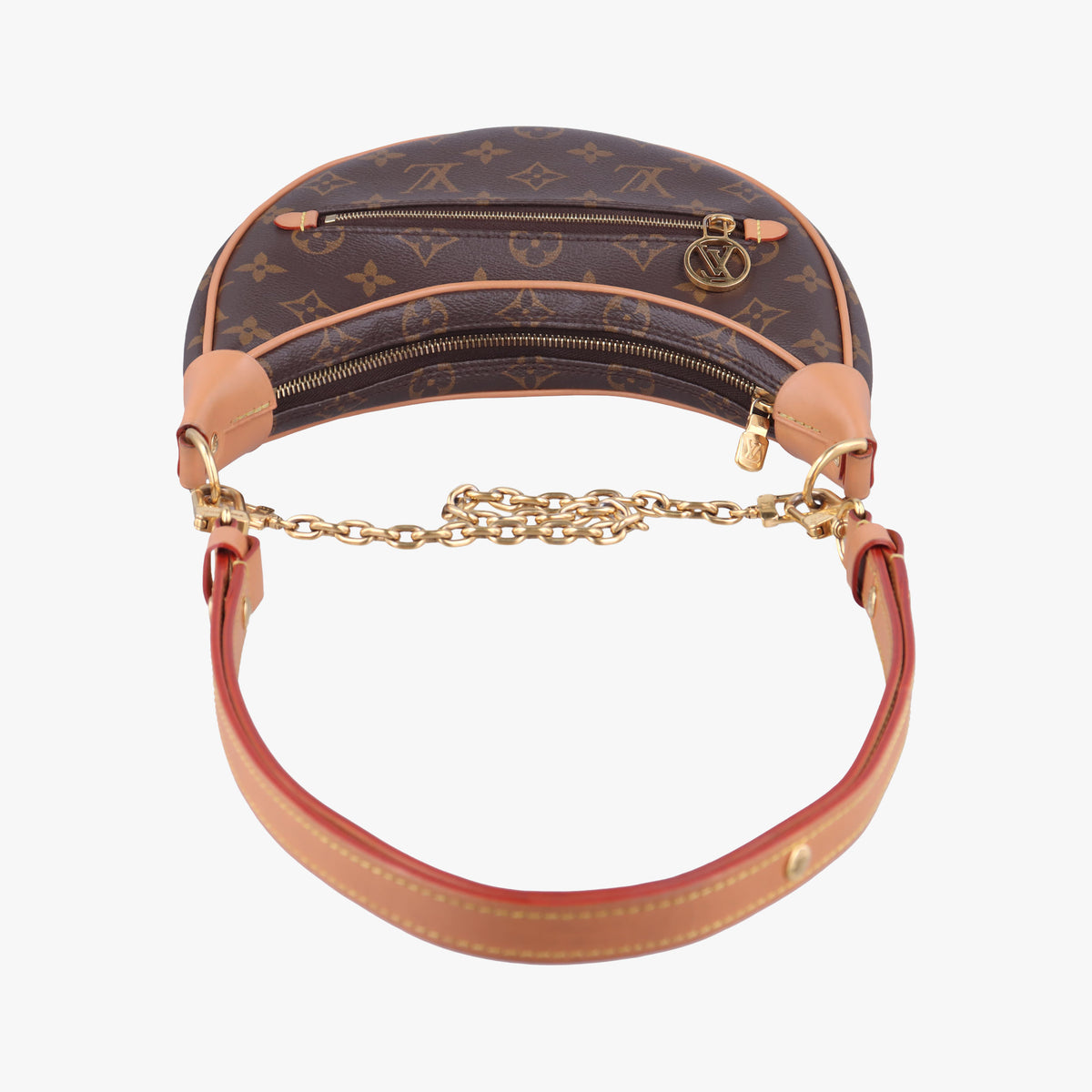 LOOP Brown×Beige Monogram Canvas M81098 IC Chipループ モノグラム/ブラウン×ベージュ モノグラムキャンバス M81098 ICチップ