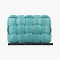 Padded Cassette Blue lambskin 591970 B09024081Nパデッド カセット ブルー ラムスキン 591970 B09024081N