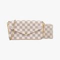 Pochette Felicie AZUR Damier Canvas N63106 MI3169 IC Chipポシェットフェリシー アズール ダミエキャンバス N63106 MI3169 ICチップ