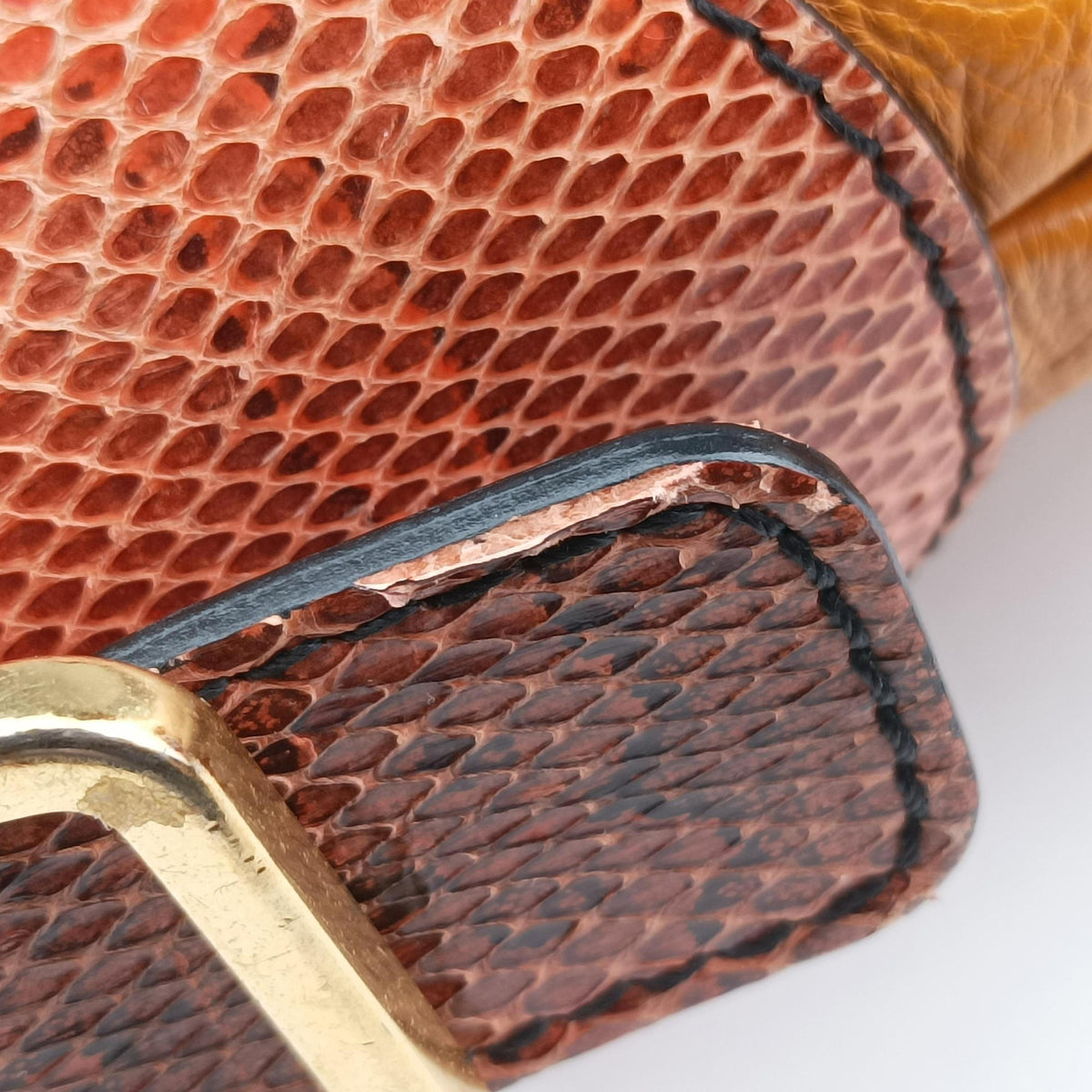 Kalahari PM JAUNE Monogram Exotic Leather×Python M97000 RC1019カラハリPM ジョーヌ モノグラム エキゾチック レザー ×パイソン M97000 RC1019