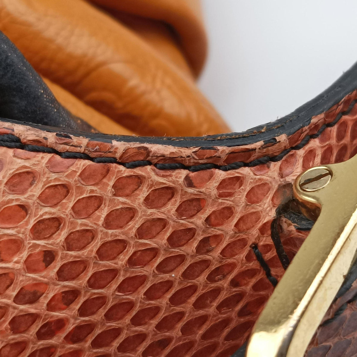 Kalahari PM JAUNE Monogram Exotic Leather×Python M97000 RC1019カラハリPM ジョーヌ モノグラム エキゾチック レザー ×パイソン M97000 RC1019