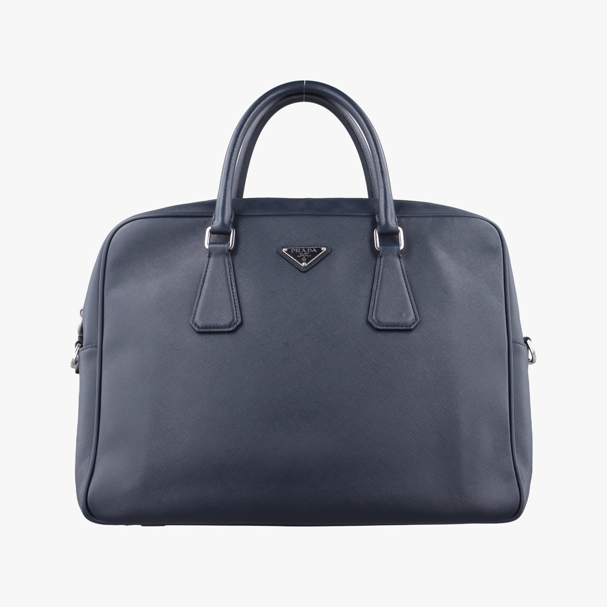 Business Briefcase Navy SAFFIANO Leather 2VE011 31/H 208ビジネス ブリーフケース ネービー サフィアーノレザー 2VE011 31/H 208