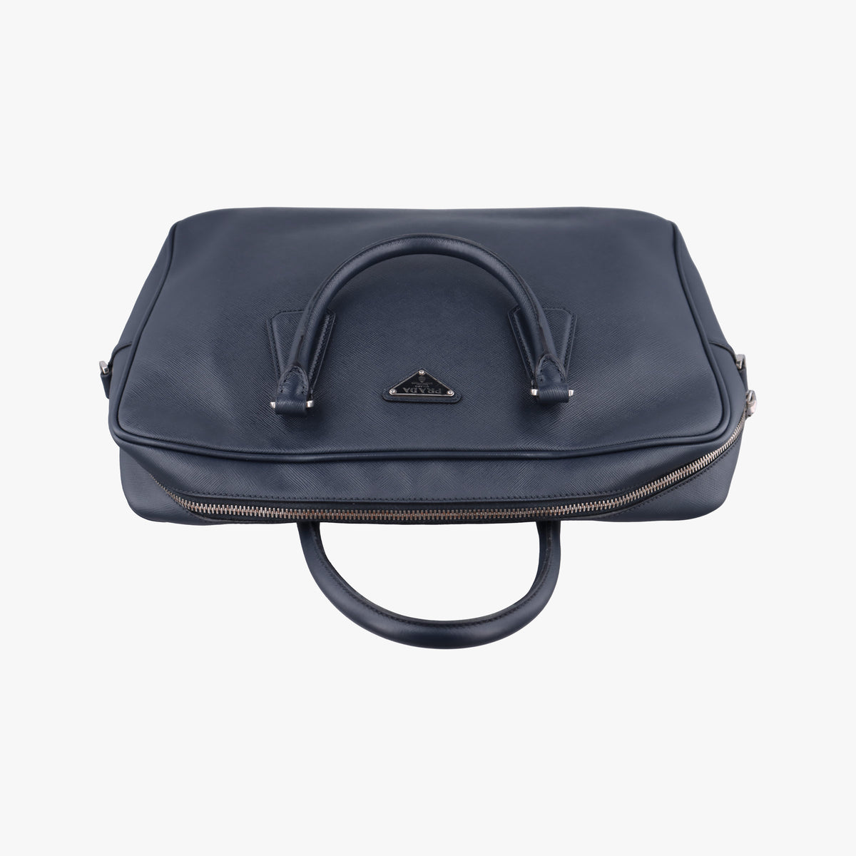 Business Briefcase Navy SAFFIANO Leather 2VE011 31/H 208ビジネス ブリーフケース ネービー サフィアーノレザー 2VE011 31/H 208
