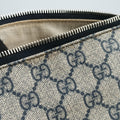 GG Supreme beige×navy PVC coated canvas 246895 F6889479GGスプリーム ベージュ×ネイビー PVCコーティングキャンバス 246895 F6889479