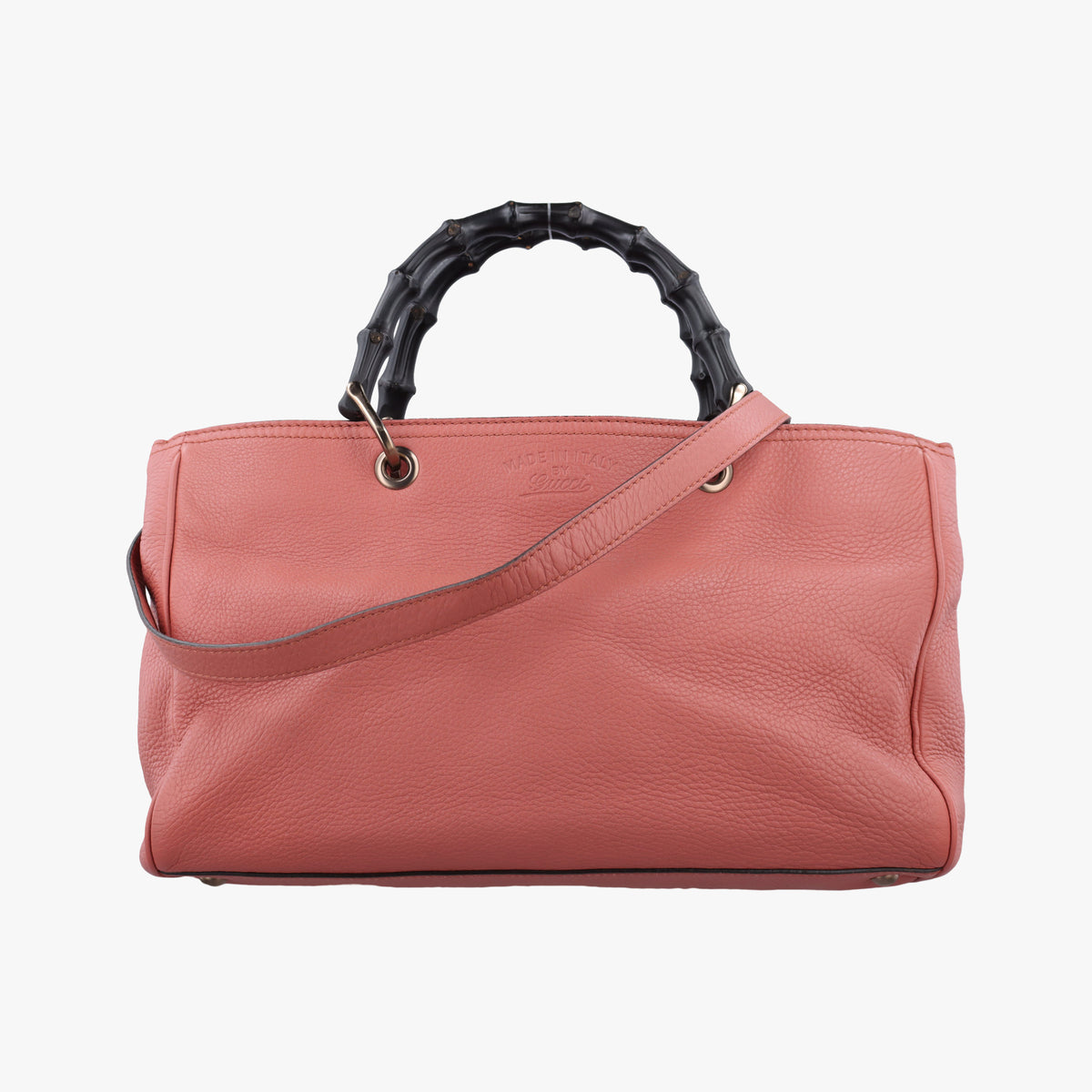 Bamboo Shopper Pink Leather 323660 G015887043バンブーショッパー ピンク レザー 323660 G015887043