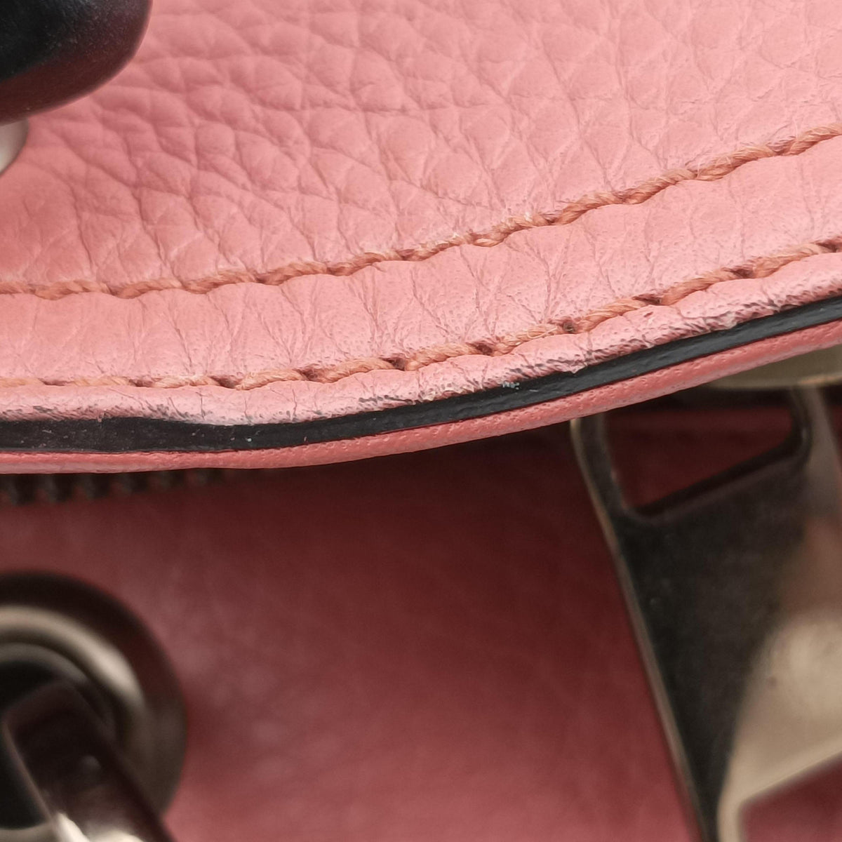 Bamboo Shopper Pink Leather 323660 G015887043バンブーショッパー ピンク レザー 323660 G015887043