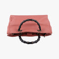 Bamboo Shopper Pink Leather 323660 G015887043バンブーショッパー ピンク レザー 323660 G015887043