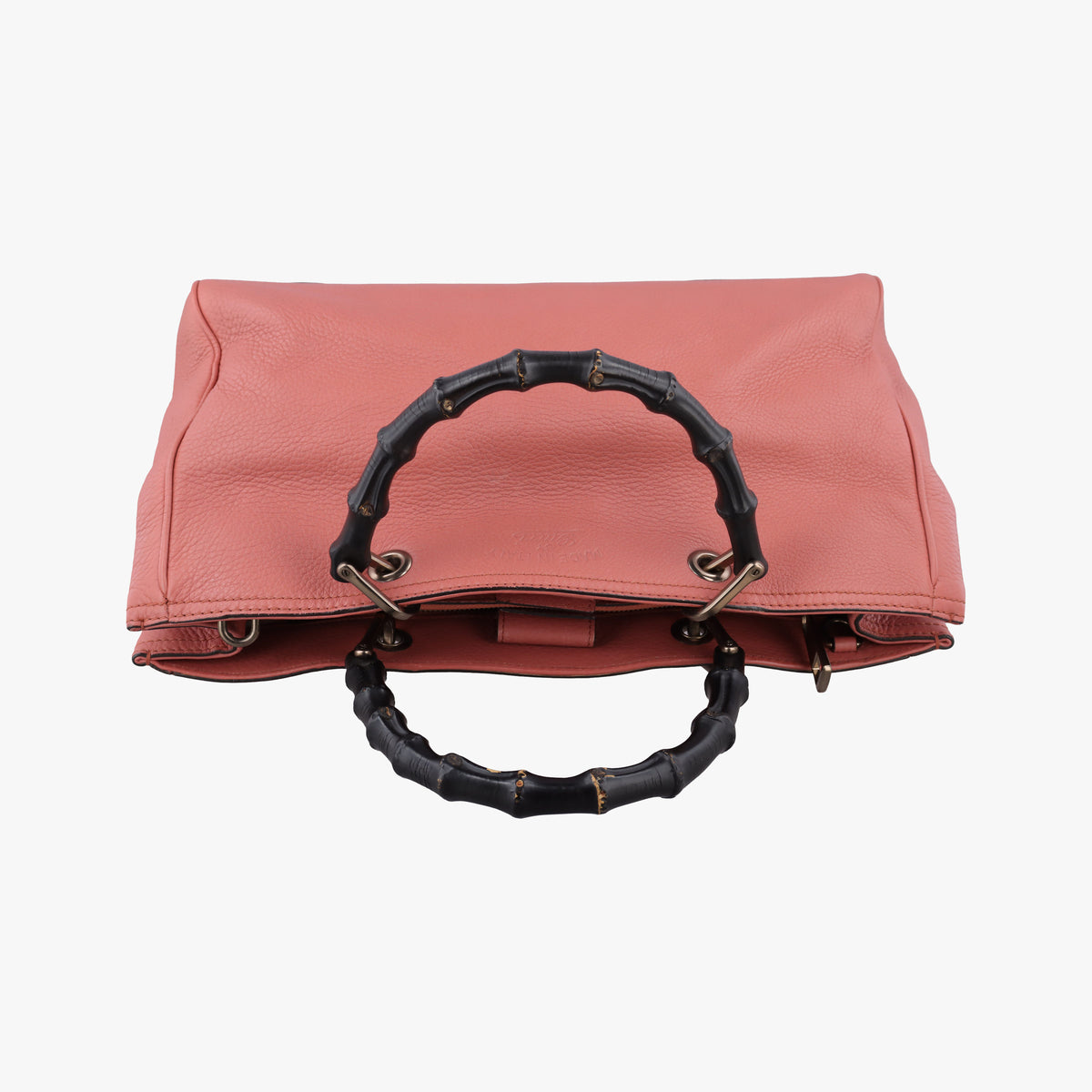 Bamboo Shopper Pink Leather 323660 G015887043バンブーショッパー ピンク レザー 323660 G015887043