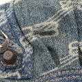 Le Cagole mini Blue denim 695814.4716.P.584046ル カゴール ミニ ブルー デニム 695814.4716.P.584046