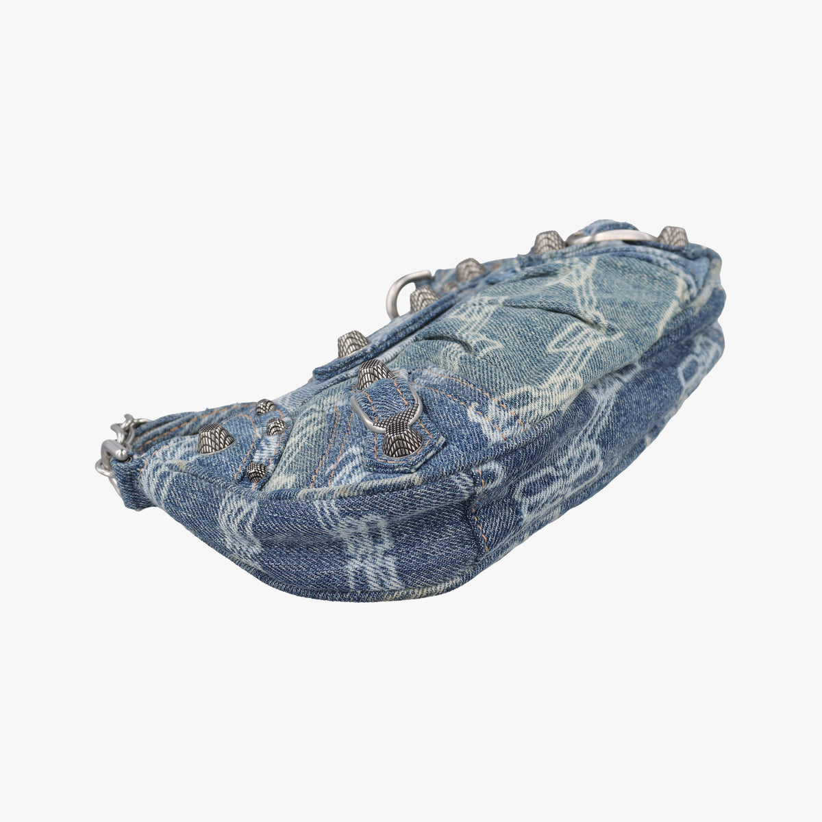 Le Cagole mini Blue denim 695814.4716.P.584046ル カゴール ミニ ブルー デニム 695814.4716.P.584046