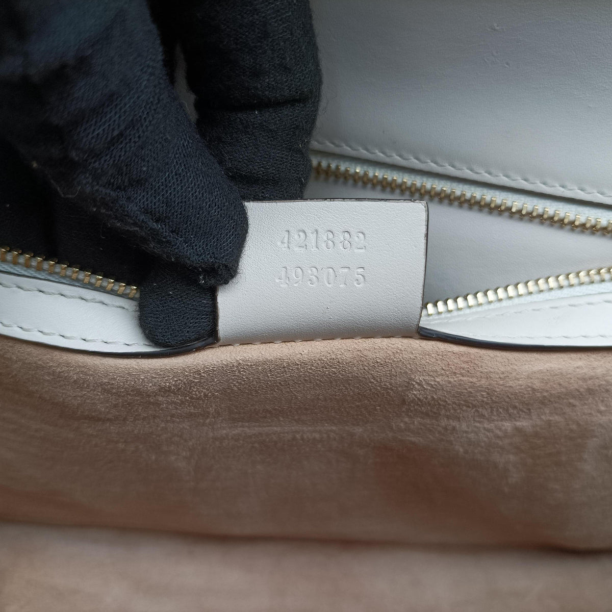 Sylvie White Leather 421882 E023605233シルヴィ ホワイト レザー 421882 E023605233