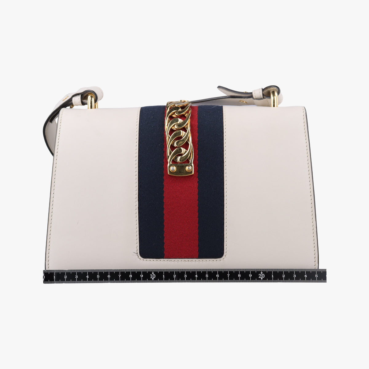 Sylvie White Leather 421882 E023605233シルヴィ ホワイト レザー 421882 E023605233