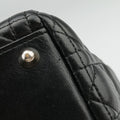 Lady Dior Black lambskin 01-MA-1110レディディオール ブラック ラムスキン 01-MA-1110