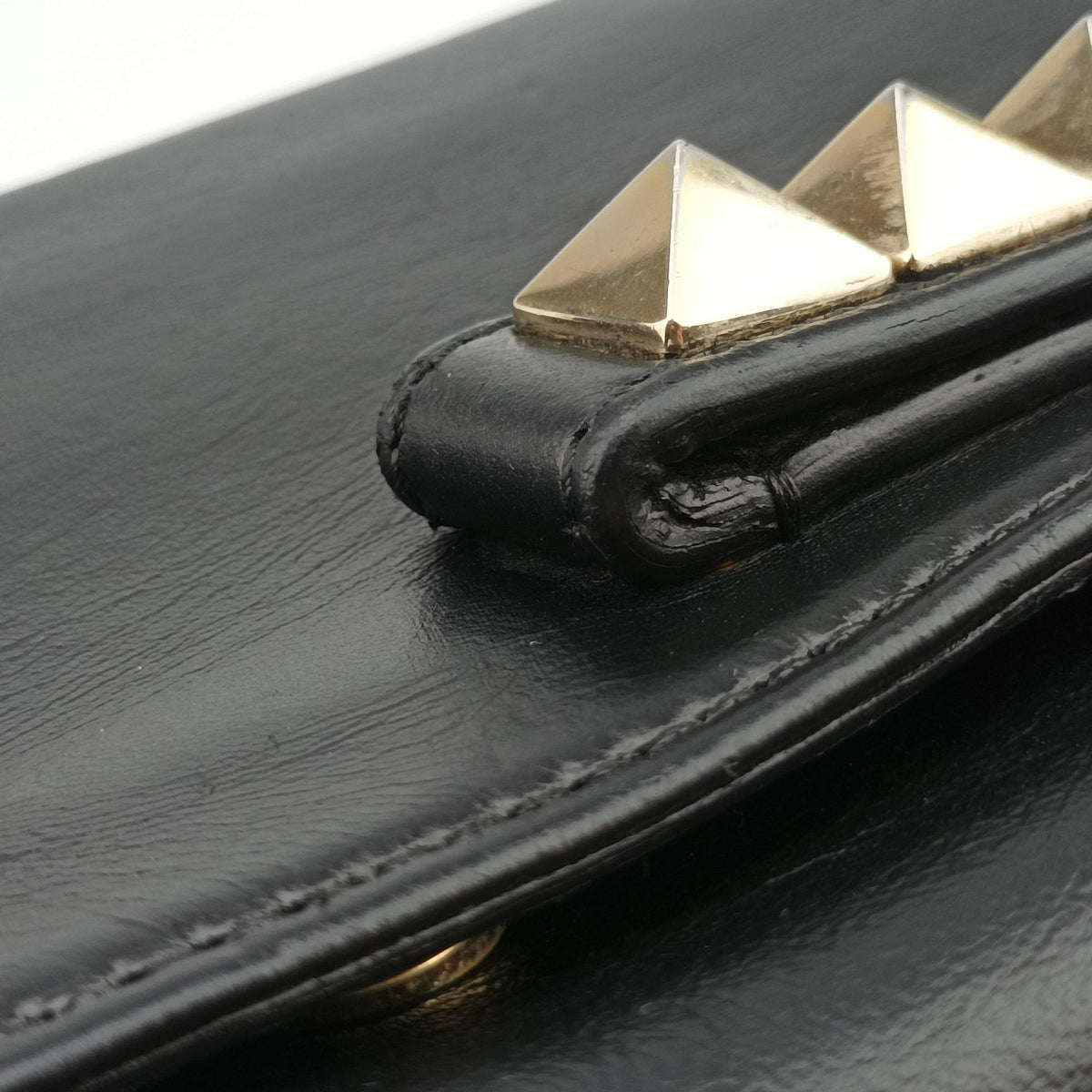 Rockstud Va Va Voom Black Leather BUF9751ロックスタッズ ヴァ ヴァ ヴーム ブラック レザー BUF9751