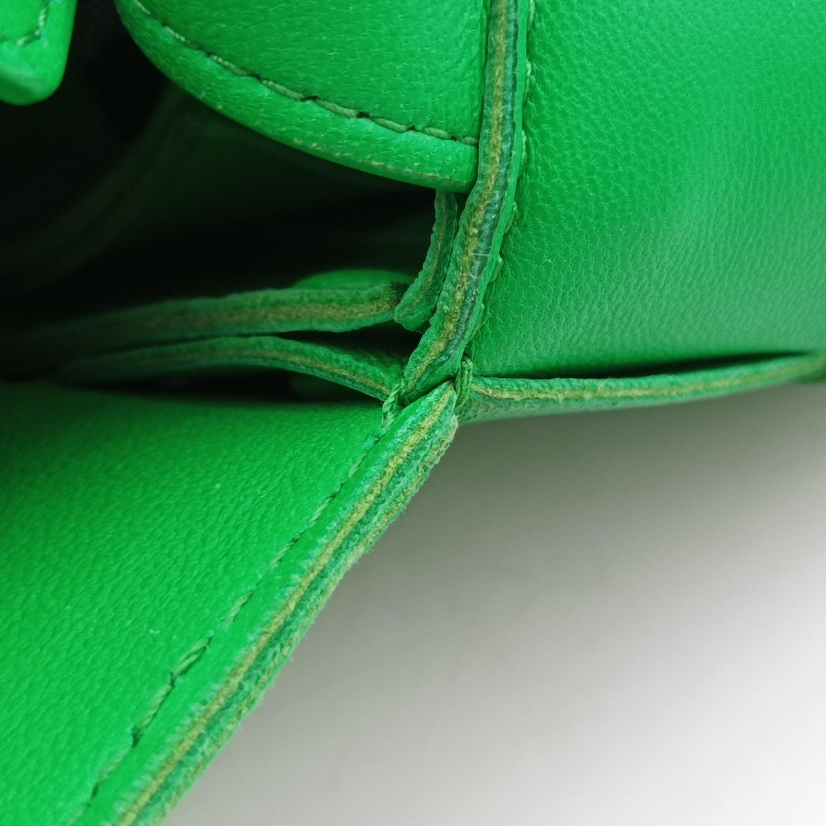 candy cassette Green lambskin IC Chipキャンディ カセット グリーン ラムスキン ICチップ