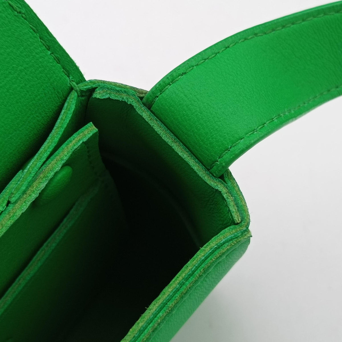 candy cassette Green lambskin IC Chipキャンディ カセット グリーン ラムスキン ICチップ